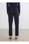 Lcw Grace Navy Blue Elastic Waist Women's Trousers - 4
