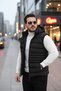 New Season Waterproof Removable Hooded Puffer Vest