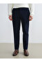 Mg Trend'En Navy Blue Standard Fit Velvet Men's Trousers - 2