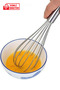 2-Piece Stainless Steel Whisk, Metal Whisk 2 Sizes - 2