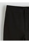Create your style from uzg store black elastic waist Flared women's pants - 6