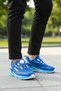 Boys' Sax Blue Color Smart Lace-Up Comfort Daily Sneaker Sports Shoes - 4