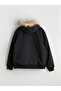 Comfortable Fit Hooded Men's Coat - 8