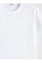 White Crew Neck Women's T-Shirt - 6