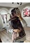 Soft Patterned Brown Shawl - 5