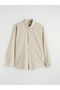 Sparkling Choices from Shining Store Standard Fit Linen Look Men's Shirt - 6