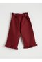 Create your style with uzg store: burgundy plaid blouse and pants set for girls - 7