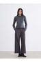 Esvab • Modern & Distinctive Zero Roba Collar Women's Furry Knitwear Sweater - 3