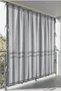 4-Sided Bird-Eye Garden Tarpaulin |   Outdoor Balcony, Garage and Terrace Curtain – Gray Gray