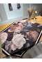 Soft Patterned Brown Shawl - 8