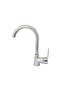Linea Krom Lavabo Bataryası – Döner Borulu, Minimal Design - 2