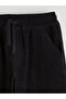 Black Velvet Boys' Trousers with Elastic Waist - 3