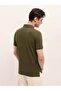 Men's Cotton Solid Regular Fit Polo - 3