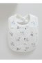 İncibaby 100% Cotton Marine Sailor Detailed 3-Piece Set (Beanie, Gloves, Apron) New Season 2026 - 3