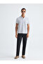 Create your style with uzg store: black notch collar striped men's t-shirt - 2