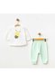 Pure Comfort 3-Piece Bee Themed Organic Cotton Set of Hooded - 2