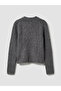 Esvab • Modern & Distinctive Zero Roba Collar Women's Furry Knitwear Sweater - 7