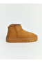 Brown Suede Look Women's Boots - 2