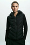 Zra Model Range Mom Contrast Puffer Coat Jacket Women's Lined - 5