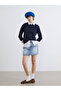 Create Your Style with Uzg Store Navy Blue Crew Neck Women's Knitwear Sweater - 2
