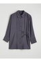 Lcw Modestgri Women's Shirt Tunic with Tie Detail - 5