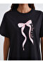 Crew Neck Printed Women's Nightgown - 3