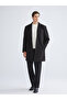Özmarka New Season Standard Fit Jacket Collar Men's Cashmere Coat - 2