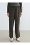 Trendlucky Women's Wide Leg Pants with Elastic Waist and Difference in Color - 3