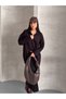 Women's Zippered Ribbed Detailed Knitwear Dress - 3