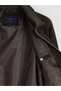 Rmz Clothing End of Season Deals Khaki Standard Fit Shirt Collar Velvet Men's Coat - 7