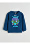 Özmarka New Season Printed Boys' Thick Sweatshirt - 2