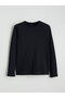 Vizyon New Season Crew Neck Basic Girls' T-Shirt