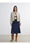 Two Mt Shop Quality Lcw Vision Beige Cashmere Plain Loose & Baggy Women's Jacket - 2