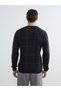Rmz Clothing Season Products Sweaters Navy Blue Crew Neck Men's Knitwear Sweater - 4