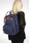 Mother Baby Care Backpack with Diaper Mat and Keychain Gift - 3