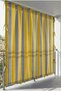 4-Sided Bird-Eye Garden Tarpaulin |   Outdoor Balcony, Garage and Terrace Curtain – Gray Yellow