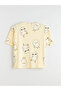 Lcw Young Yellow Chick Printed Women's Shorts Pajama Set - 7