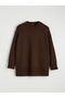 Esvab • Modern & Distinctive Zero Roba Collar Loose Fit Women's Knitwear Tunic - 6