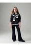 Polo Neck Girls' Soft Touch Tracksuit Set