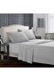 King Bed Sheets Set, 500 TC, 4 Piece, Microfiber, 41 cm Pockets, Wrinkle Free (Light Gray) - 8