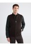 Quality Pieces from Çelebi Store Normal Mold College Roba Collar Men's Knitwear Vest - 2