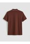 Create your style with uzg store brown polo neck men's t-shirt - 6