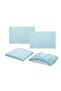 King Bed Sheets Set, 500 TC, 4 Piece, Microfiber, 41 cm Pockets, Wrinkle Free (Sky Blue) - 3