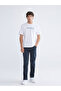 White crew neck Printed combed cotton men's t-shirt from plus-store - 2