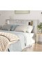 Headboard Cabinet White 200x19x103.5 cm