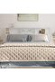 Headboard Cabinet White 200x19x103.5 cm - 4