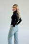 Rover Women's Long Sleeve Zippered Pocket Black Fit Sports Blouse - 5