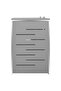 Double Wheelie Bin Shed 138x77.5x112.5 cm Stainless Steel - 4
