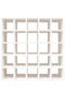 Wine Cabinet White 56x25x56 cm Solid Wood Pine - 4