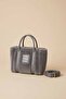 Plush Detailed Women's Hand and Shoulder Bag - (Height 33 X Width 22 X Depth 12 cm)